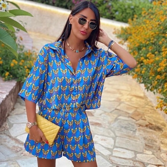 NWT Zara Flowy Satin Shorts - Picture 4 of 8